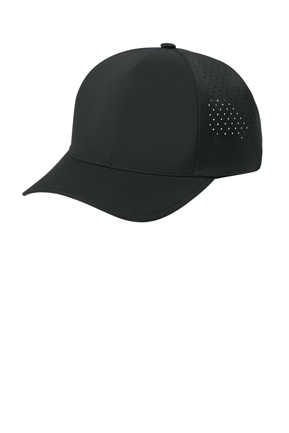 Custom Black Delta Perforated Cap FF180AP, personalized by SanCanDo Swag in Argyle, TX