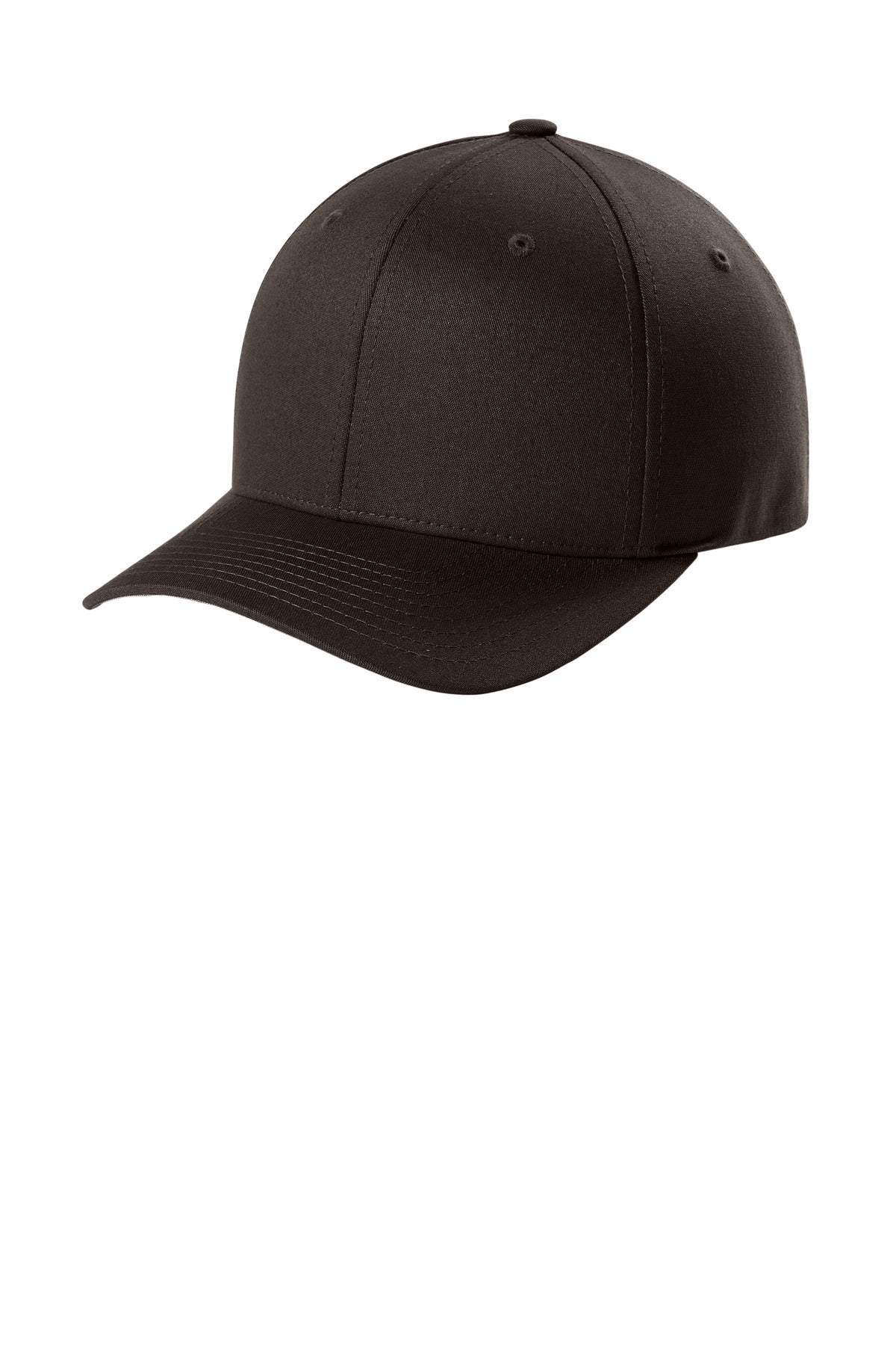 Custom Brown V-Flexfit Cotton Twill Cap FF5001, personalized by SanCanDo Swag in Argyle, TX