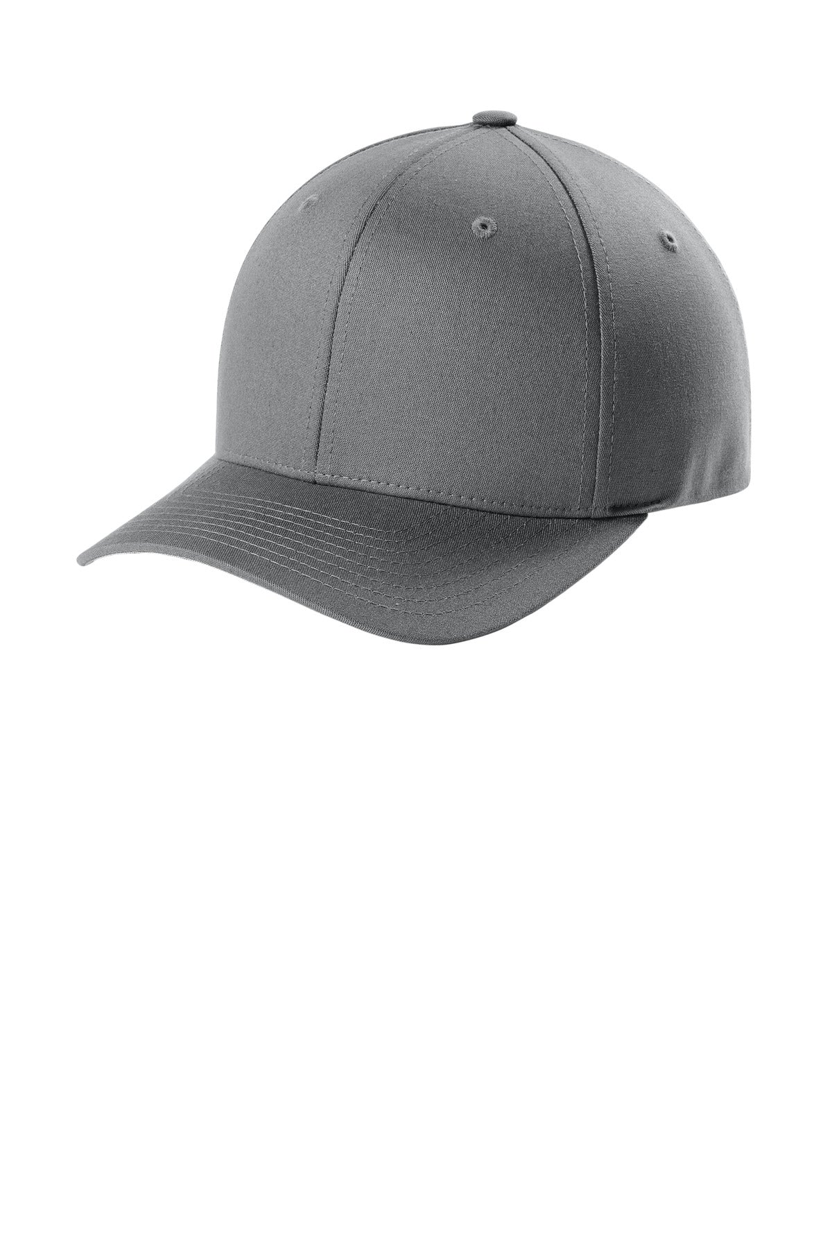 Custom Grey V-Flexfit Cotton Twill Cap FF5001, personalized by SanCanDo Swag in Argyle, TX