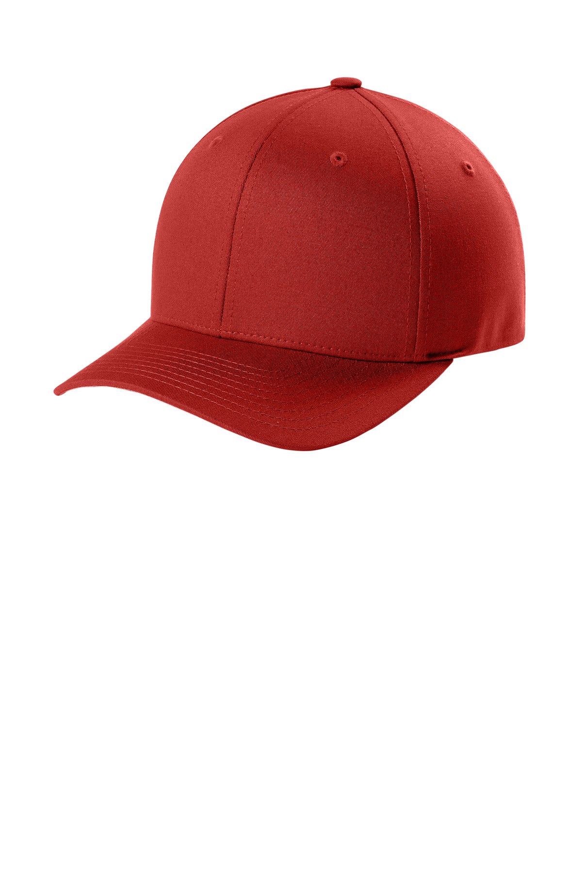 Custom Red V-Flexfit Cotton Twill Cap FF5001, personalized by SanCanDo Swag in Argyle, TX