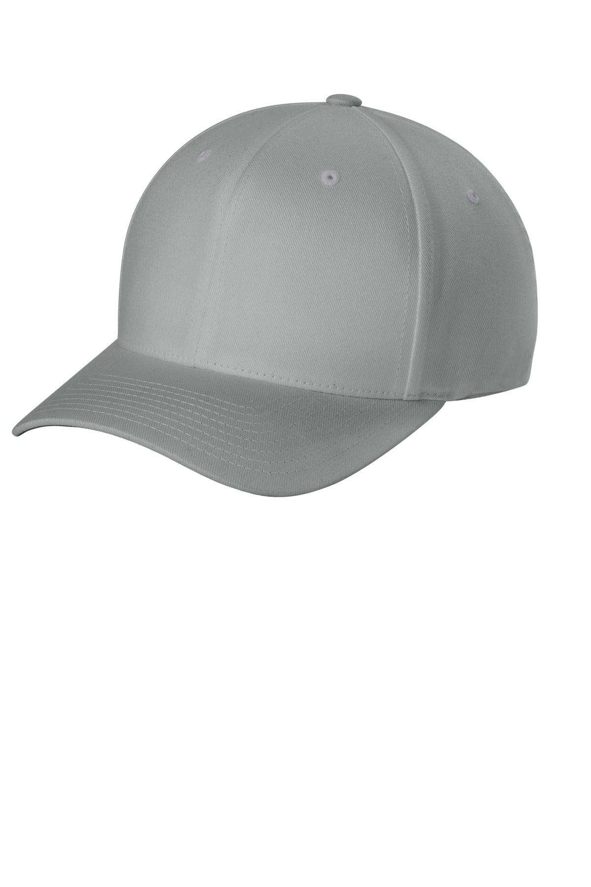 Custom Silver Wooly Combed Cap FF6277, personalized by SanCanDo Swag in Argyle, TX
