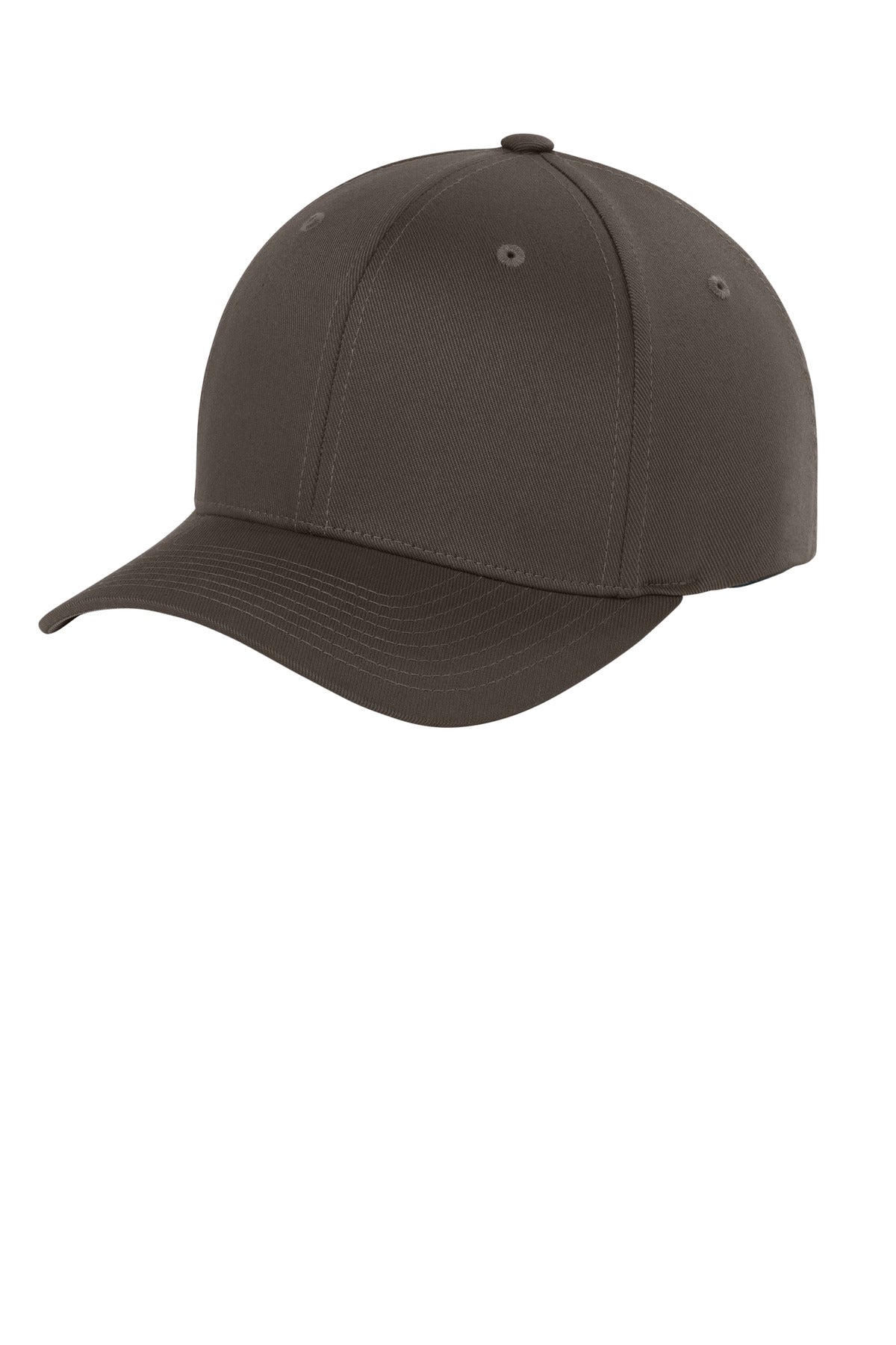 Custom Brown Wooly Combed Cap FF6277, personalized by SanCanDo Swag in Argyle, TX