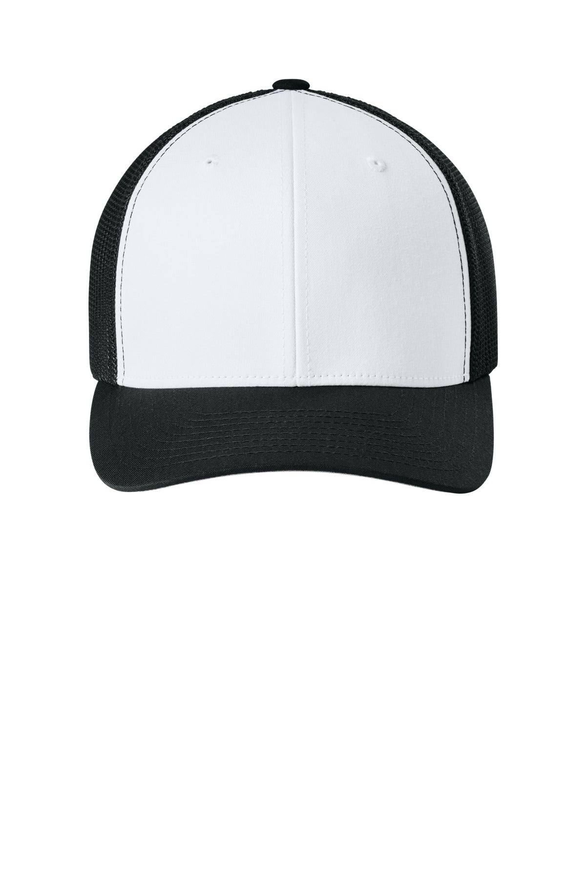 Black/ White/ Black | Front | hat_front