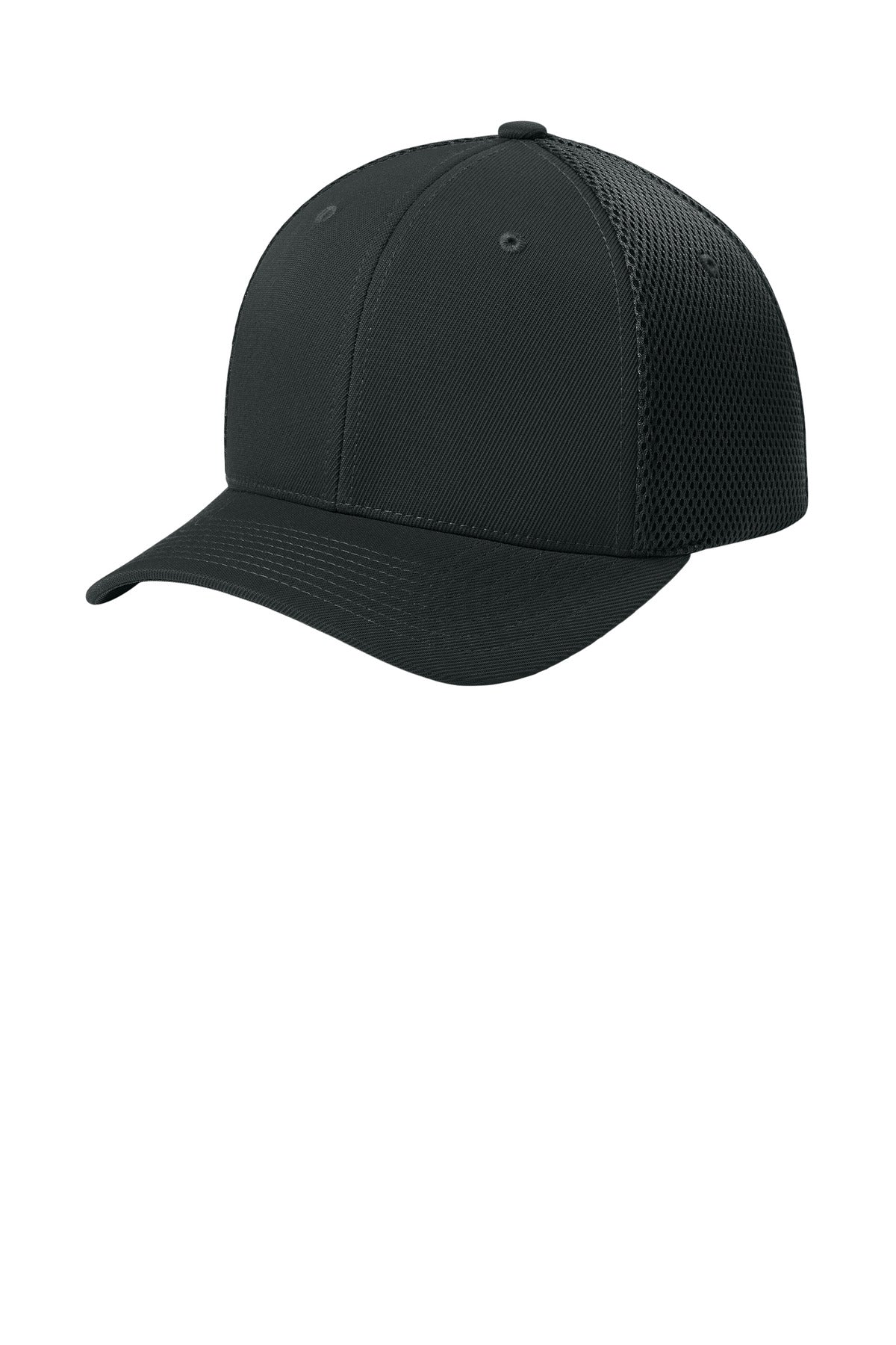 Custom Black Ultrafiber Airmesh Cap FF6533, personalized by SanCanDo Swag in Argyle, TX