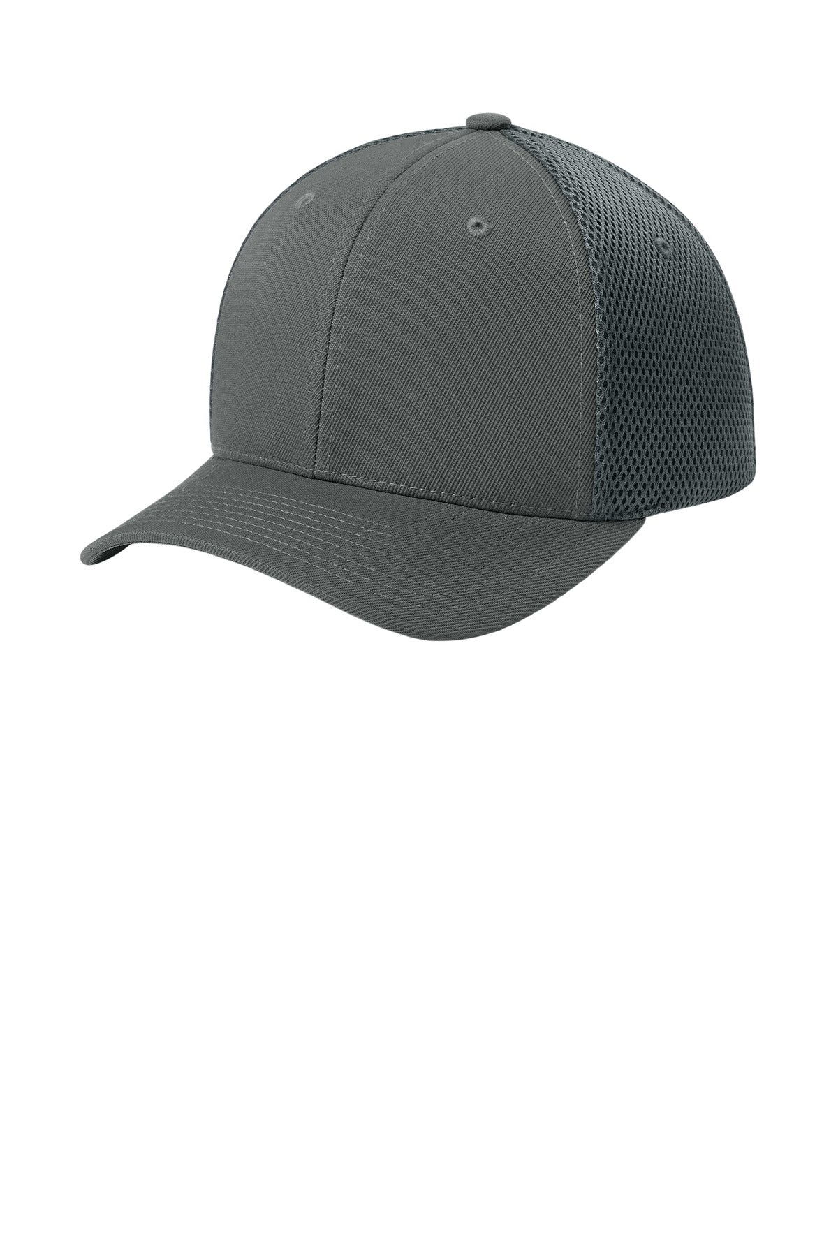 Custom Dark Grey Ultrafiber Airmesh Cap FF6533, personalized by SanCanDo Swag in Argyle, TX