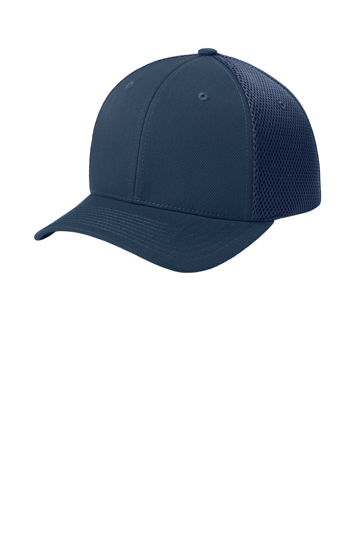 Custom Navy Ultrafiber Airmesh Cap FF6533, personalized by SanCanDo Swag in Argyle, TX