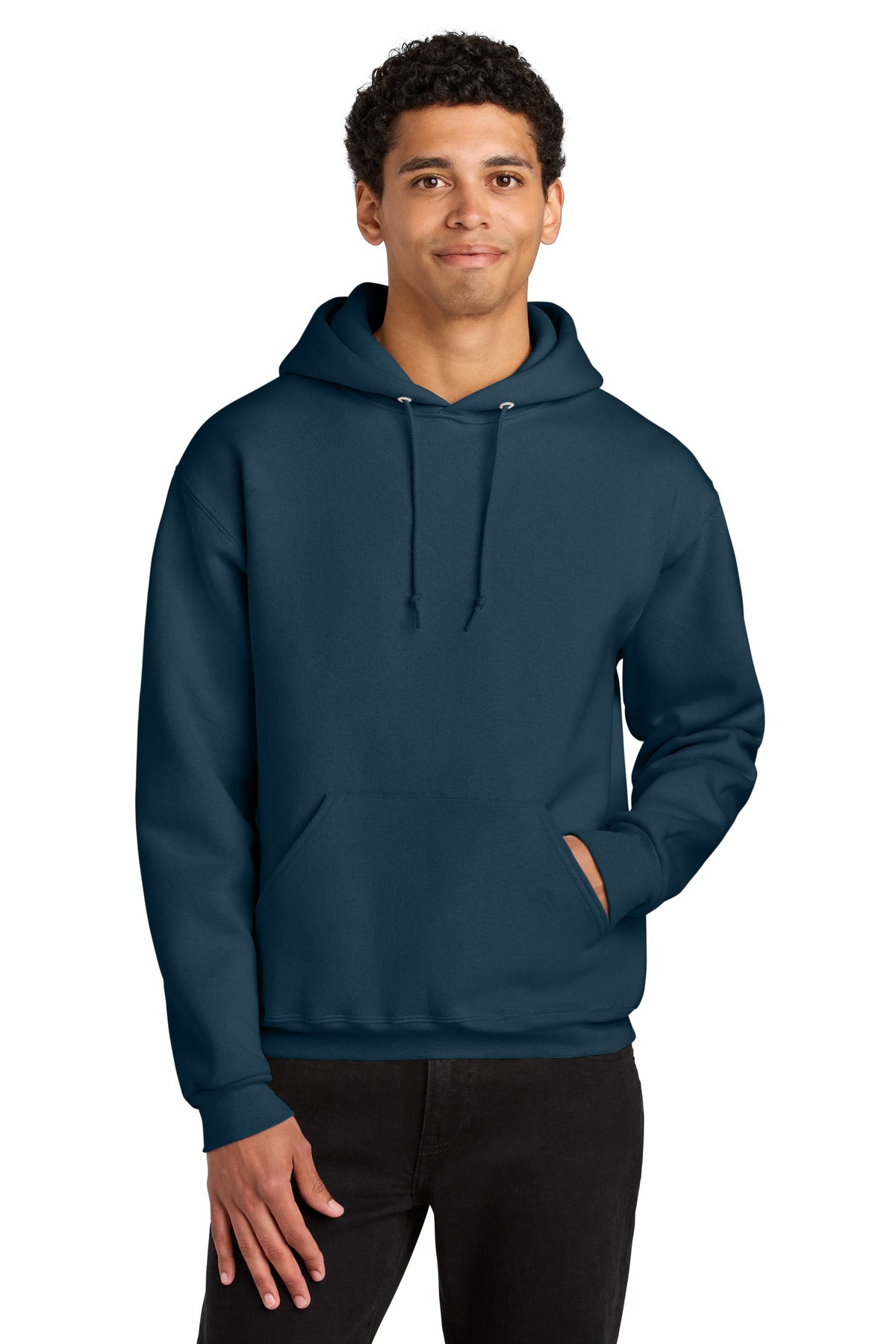 Custom Washed Navy Rugged Unisex Hoodie H12M, personalized by SanCanDo Swag in Argyle, TX