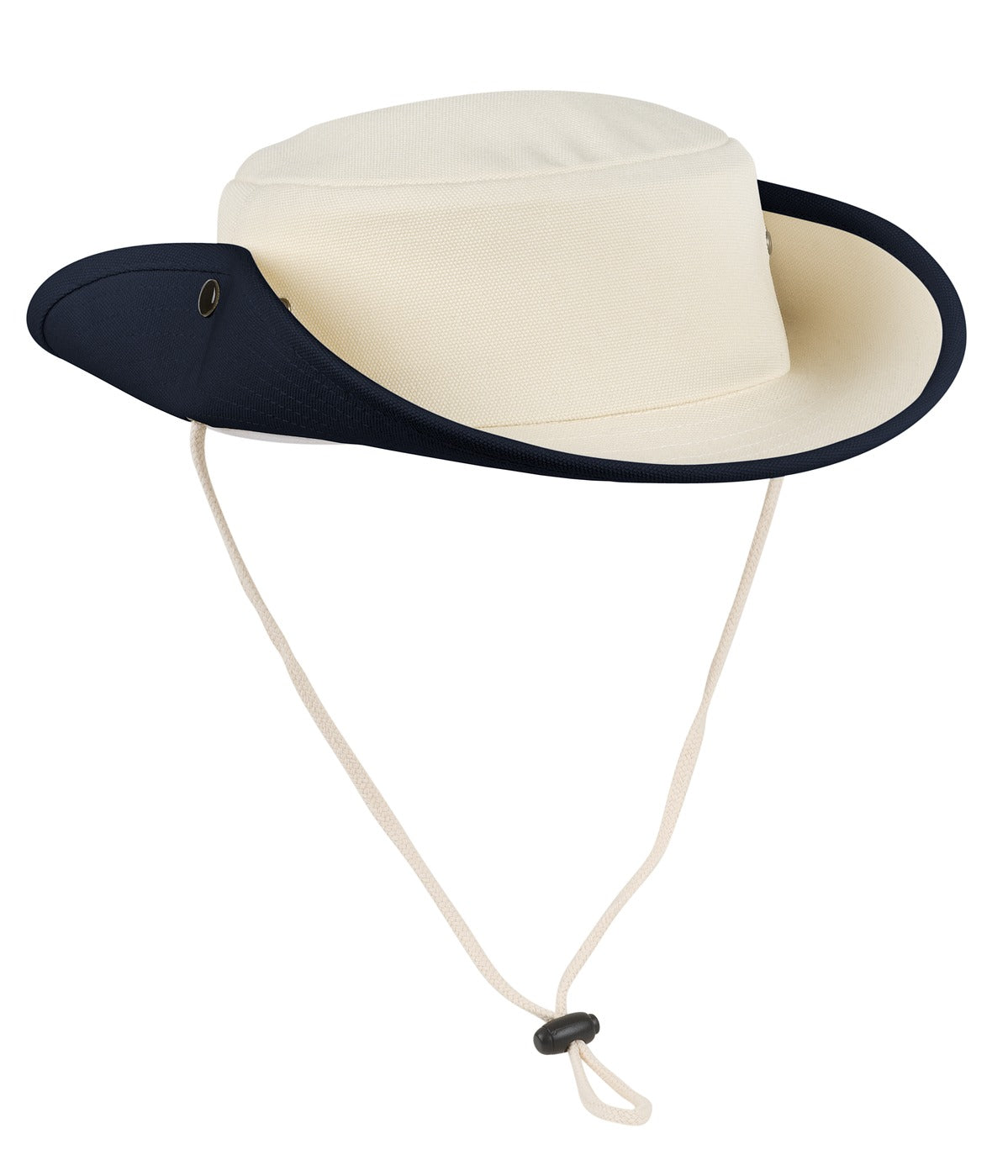 Custom Canvas/ Navy Outback Hat HCF, personalized by SanCanDo Swag in Argyle, TX