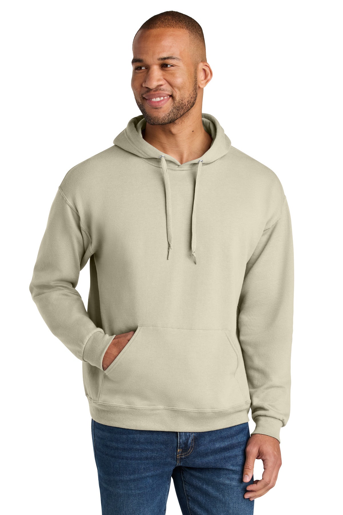Custom Putty Ultimate Unisex CVC Ring Spun Hoodie IC49M, personalized by SanCanDo Swag in Argyle, TX