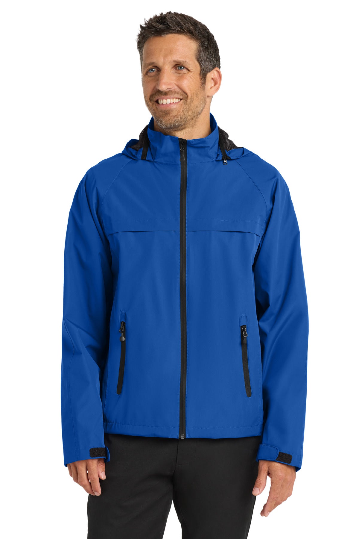 Custom True Royal Torrent Waterproof Jacket J333, personalized by SanCanDo Swag in Argyle, TX