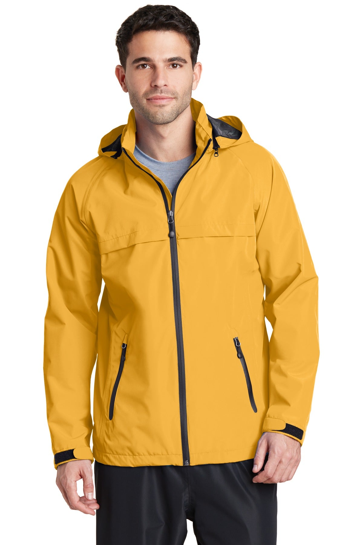 Custom Slicker Yellow Torrent Waterproof Jacket J333, personalized by SanCanDo Swag in Argyle, TX