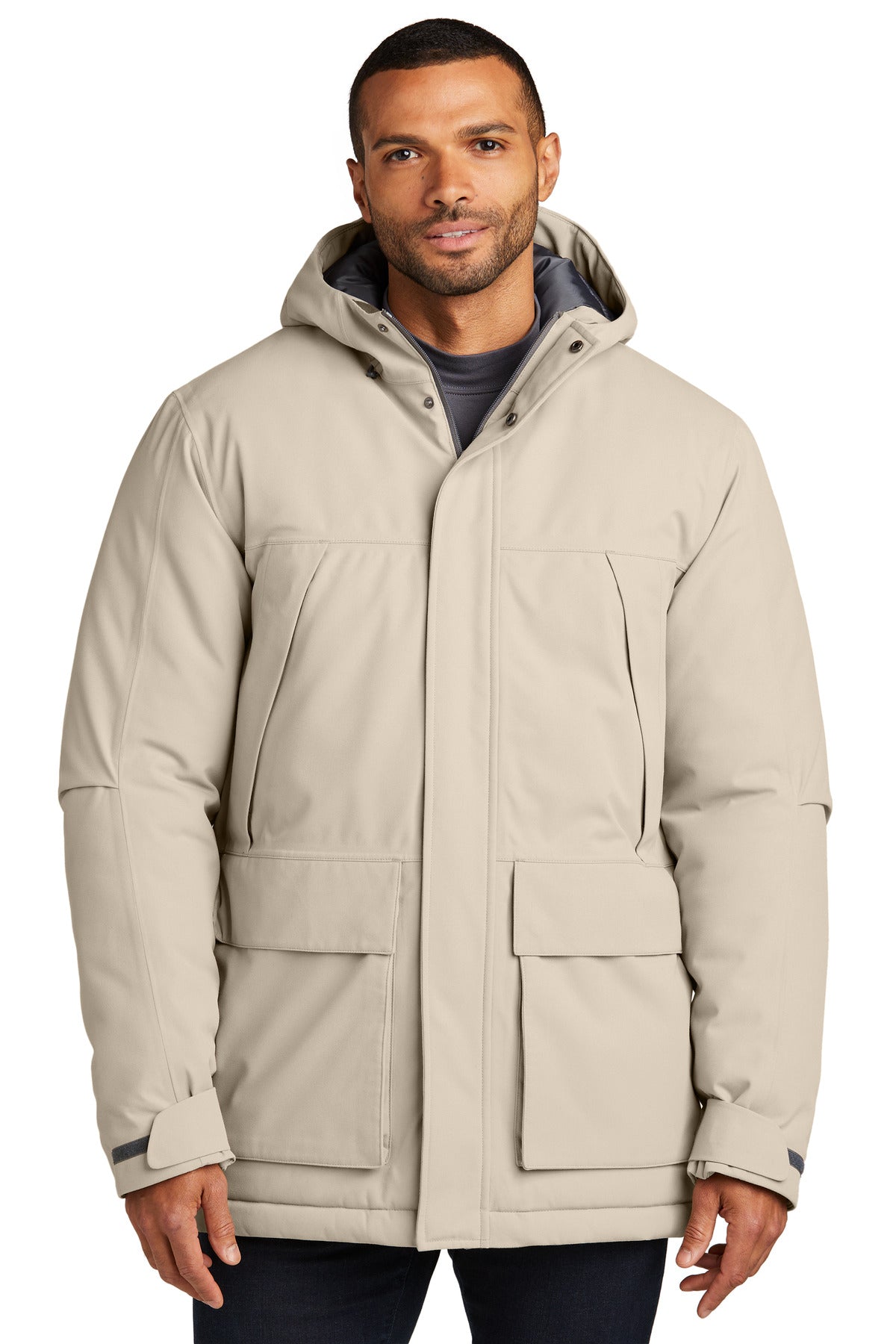 Custom Sahara Latitude Waterproof Heavyweight Parka J363, personalized by SanCanDo Swag in Argyle, TX