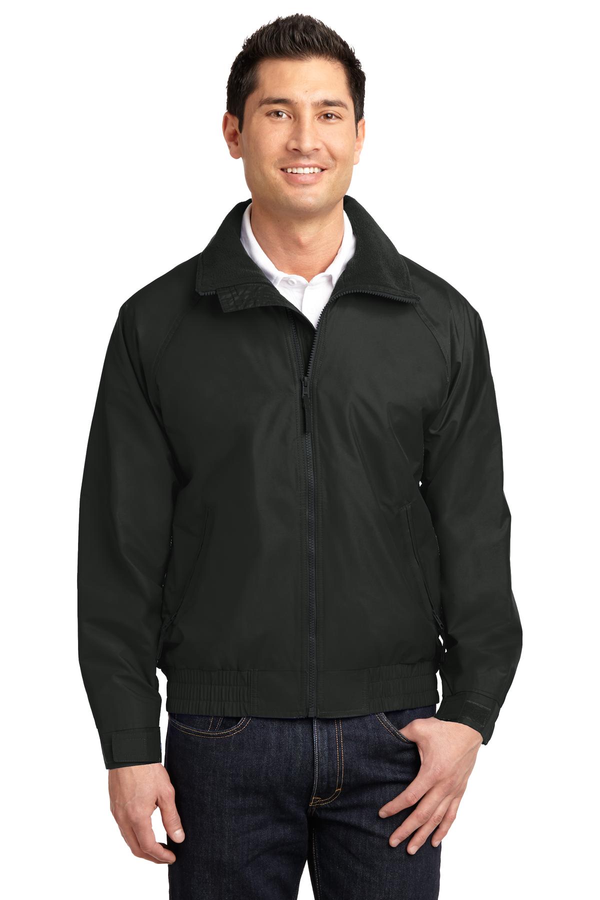 Custom True Black/ True Black Competitor Jacket JP54, personalized by SanCanDo Swag in Argyle, TX