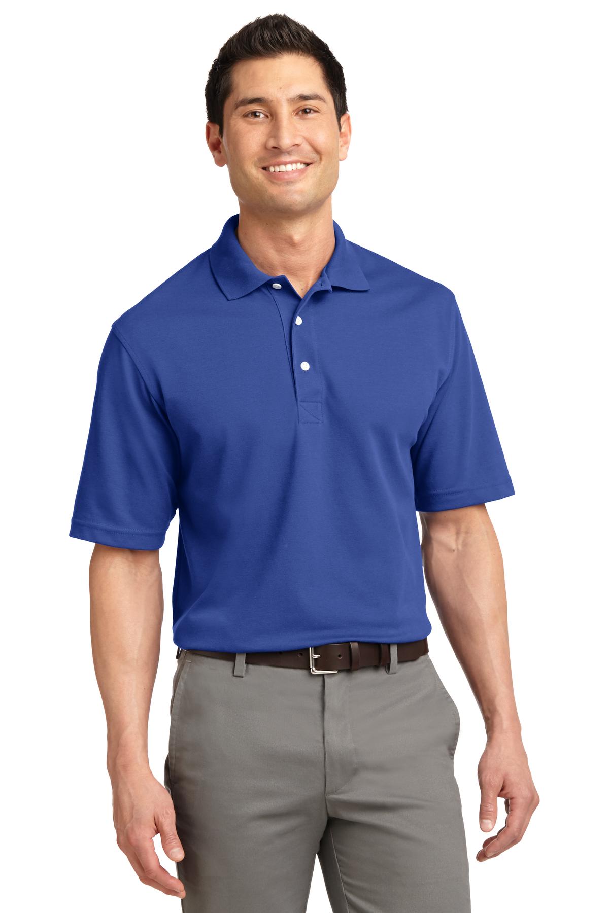 Custom Royal Rapid Dry Polo K455, personalized by SanCanDo Swag in Argyle, TX