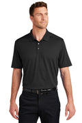 Custom Black City Stretch Flat Knit Polo K683, personalized by SanCanDo Swag in Argyle, TX