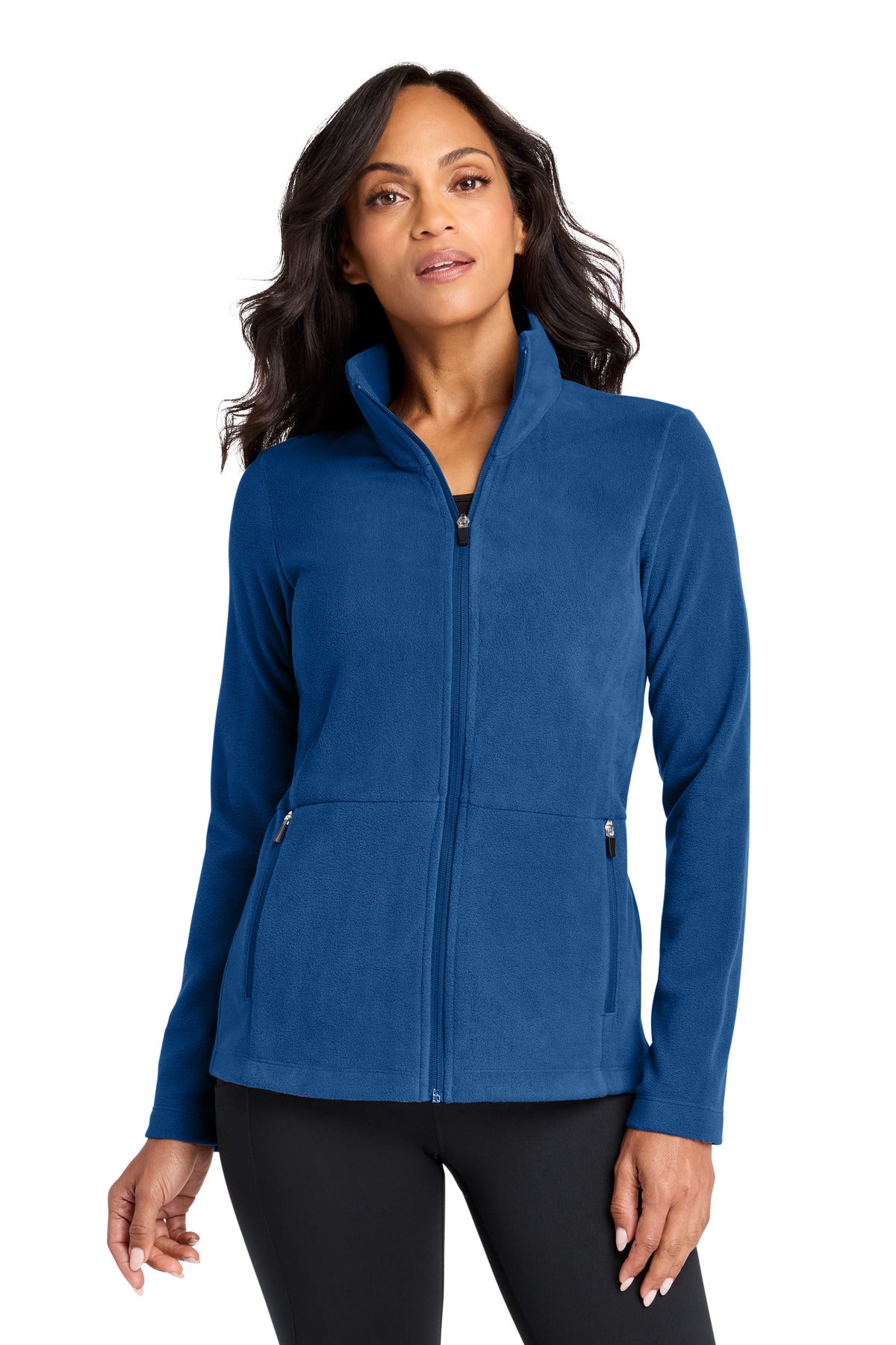 Custom Royal Women's Accord Microfleece Jacket L151, personalized by SanCanDo Swag in Argyle, TX