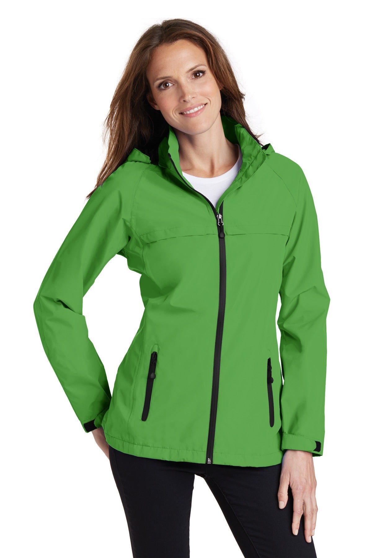 Custom Vine Green Women's Torrent Waterproof Jacket L333, personalized by SanCanDo Swag in Argyle, TX