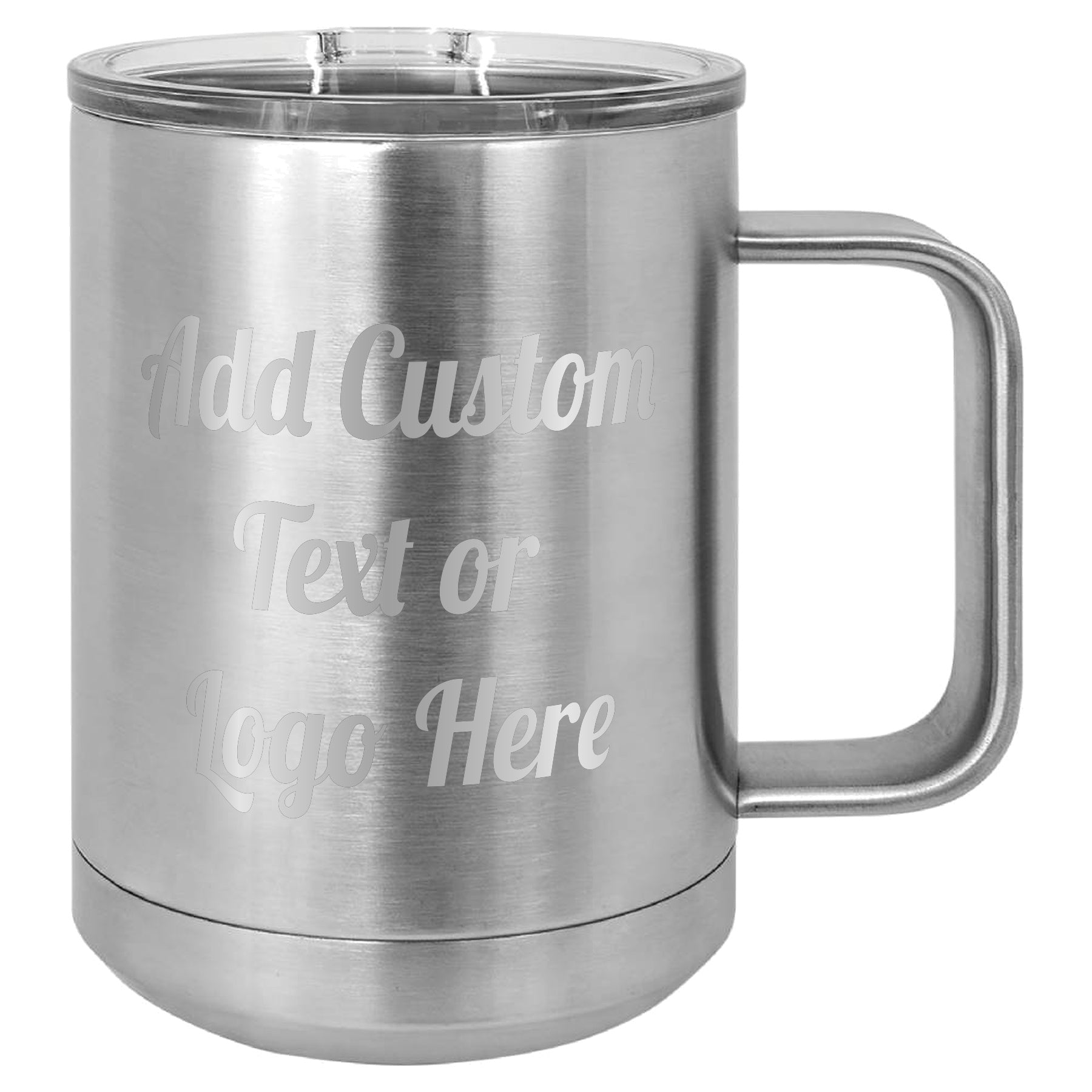 Stainless Steel | LCM101 | Add Custom Text or Logo Here