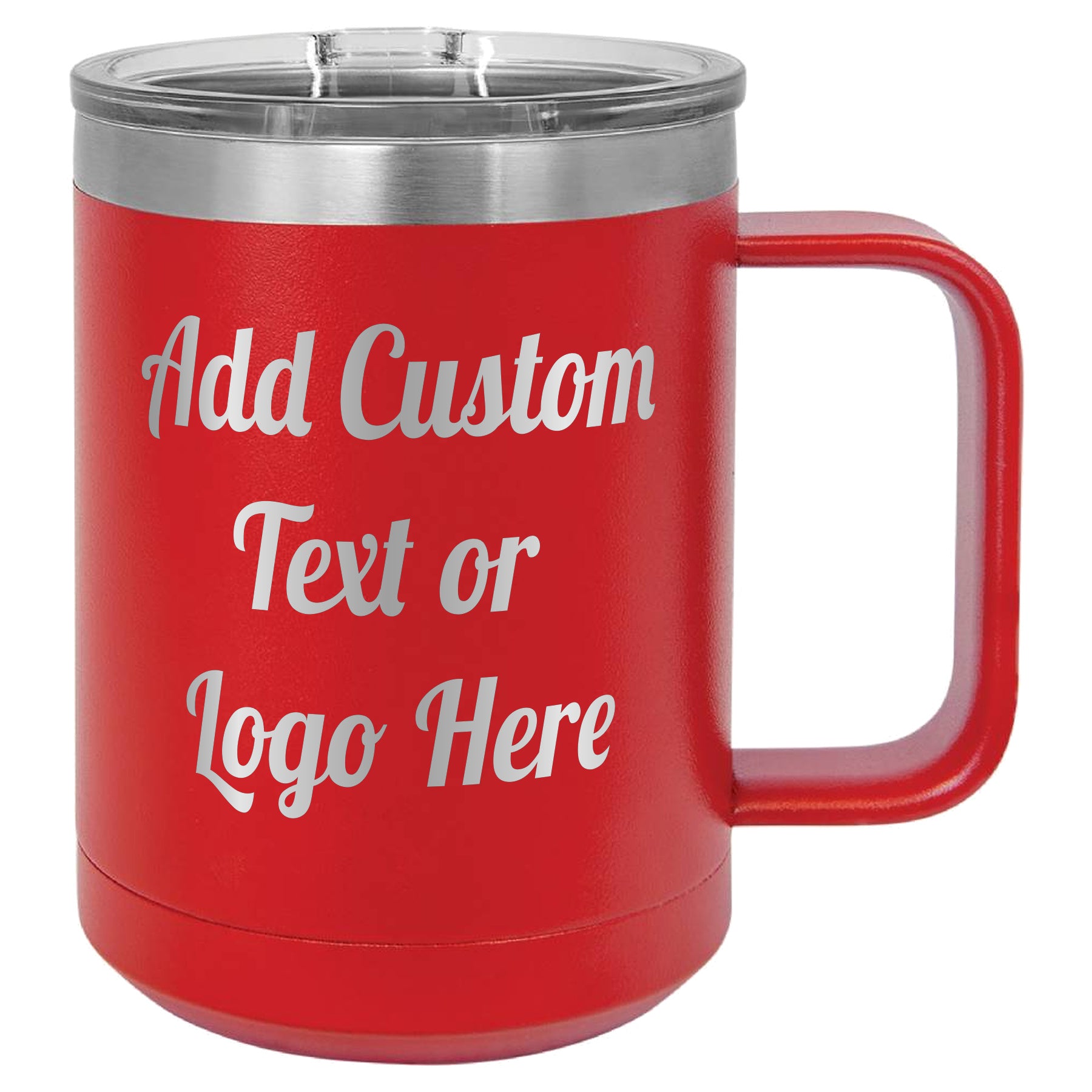 Red | LCM103 | Add Custom Text or Logo Here