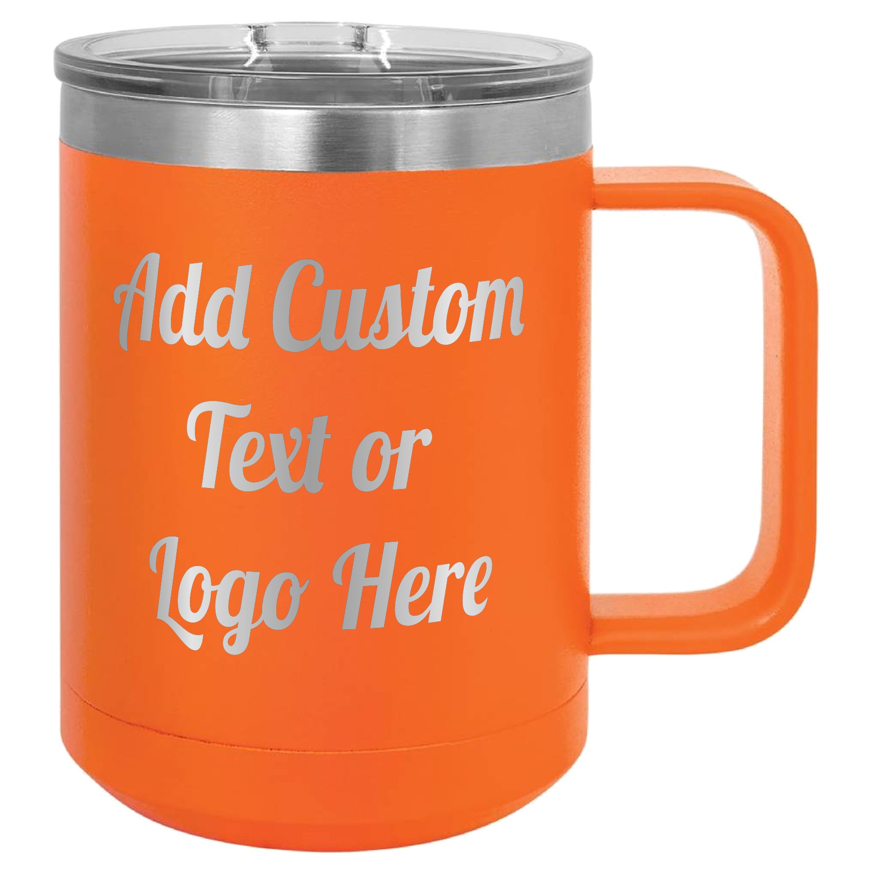Orange | LCM112 | Add Custom Text or Logo Here