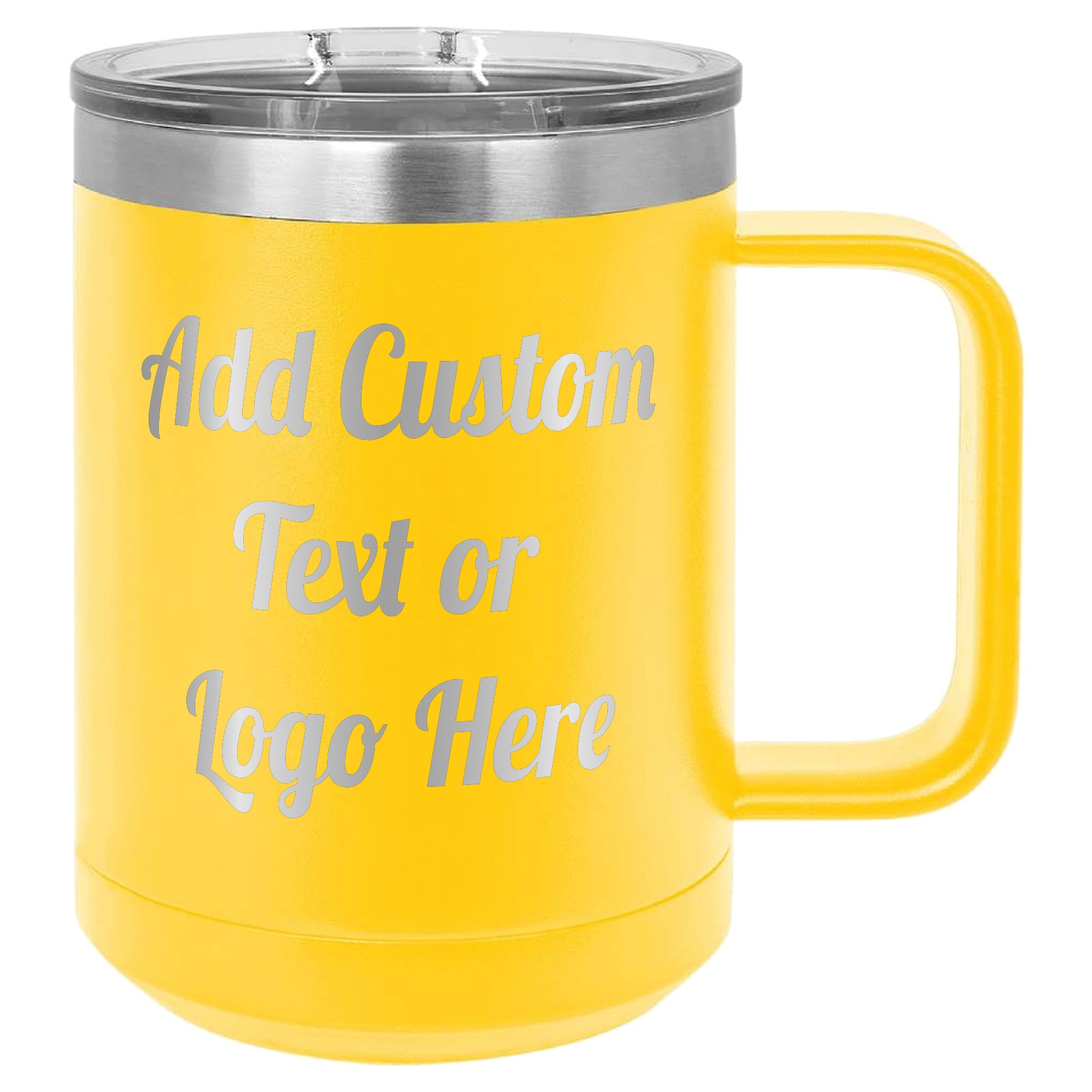 Yellow | LCM116 | Add Custom Text or Logo Here