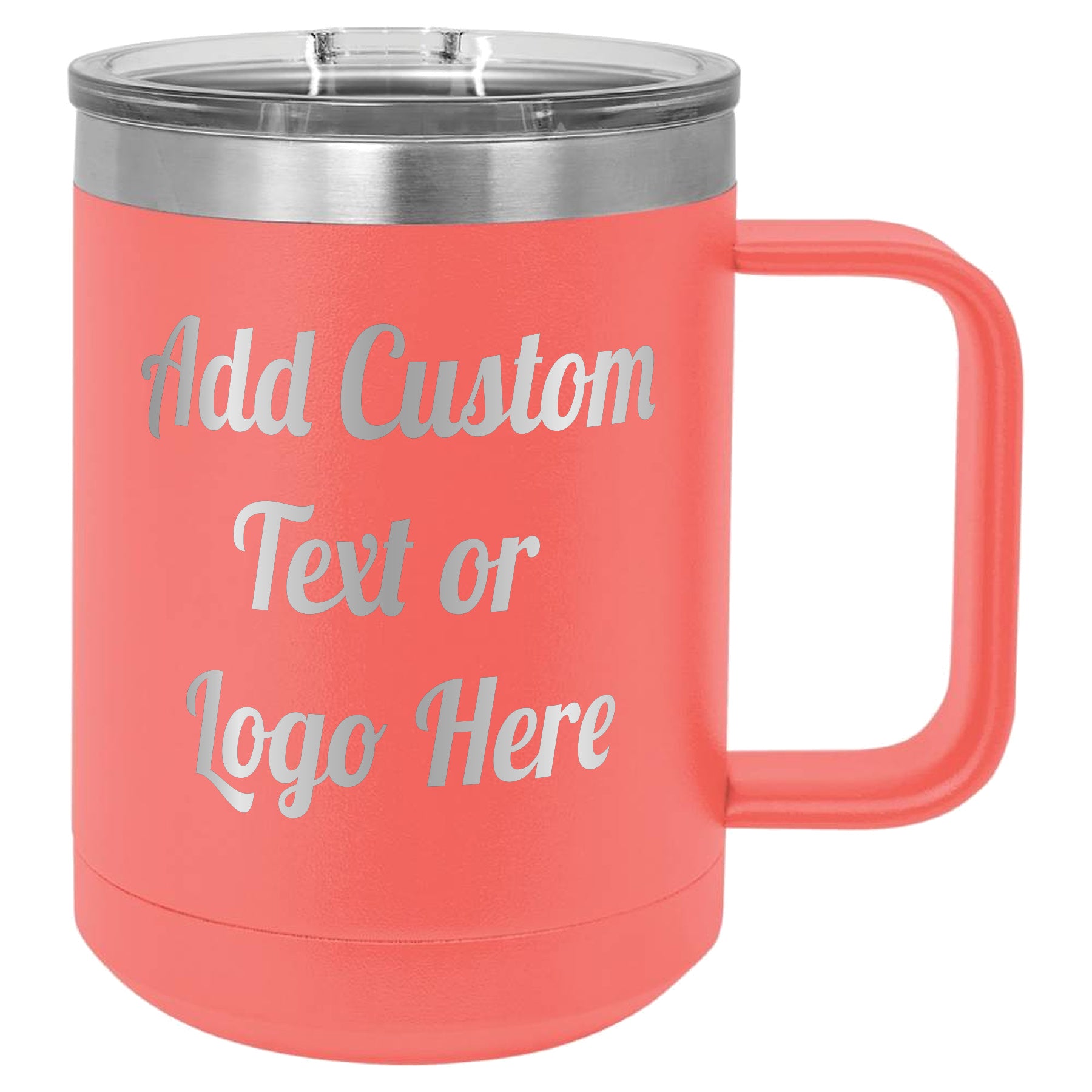 Coral | LCM117 | Add Custom Text or Logo Here