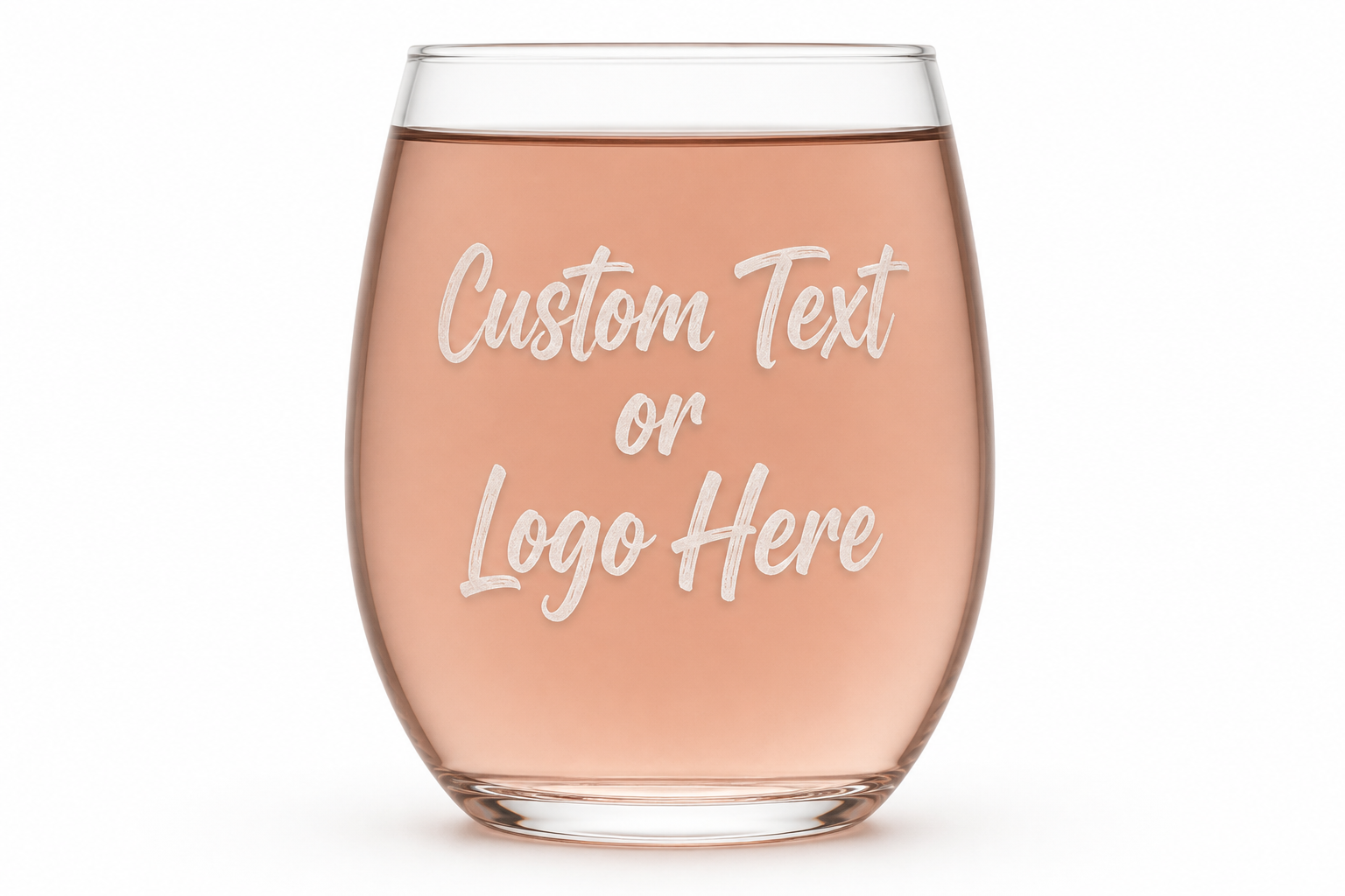 Add Custom Text or Logo Here | sandblast frost placeholder