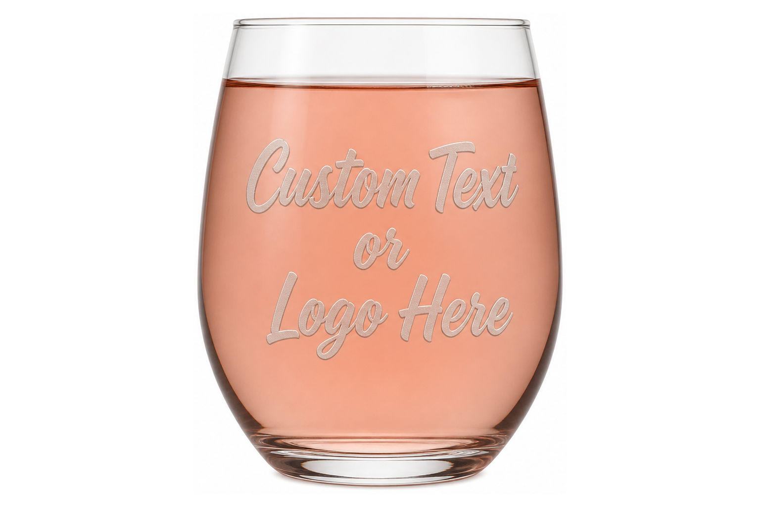 Add Custom Text or Logo Here | sandblast frost placeholder