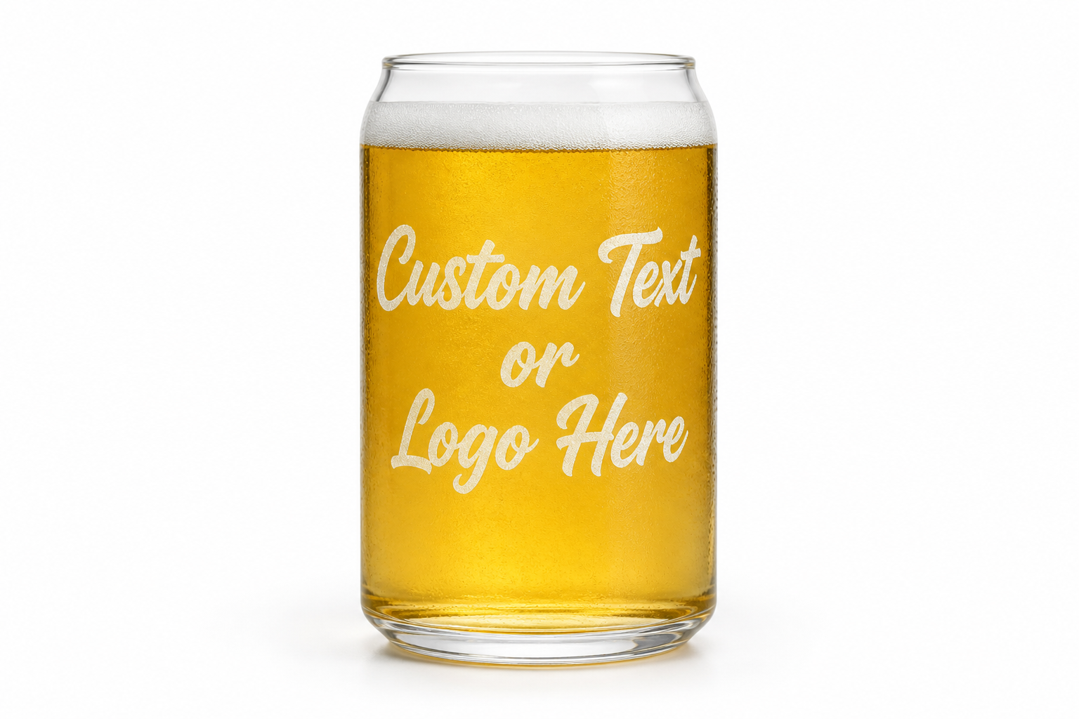 Add Custom Text or Logo Here | sandblast frost placeholder
