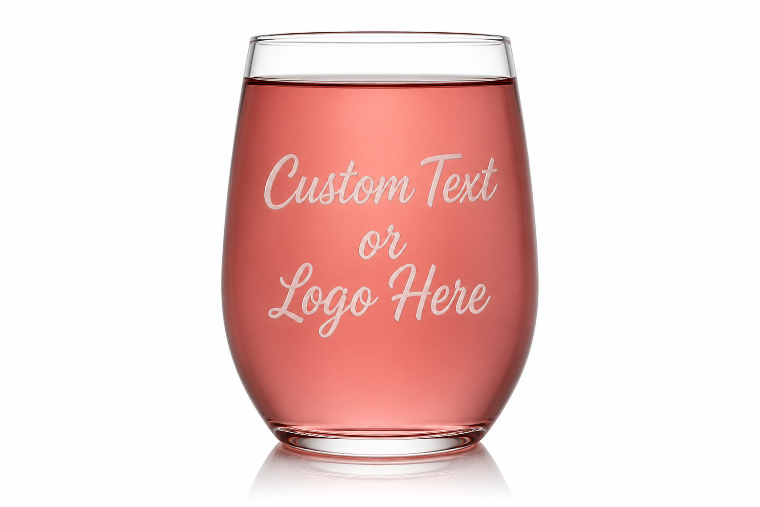 Add Custom Text or Logo Here | sandblast frost placeholder