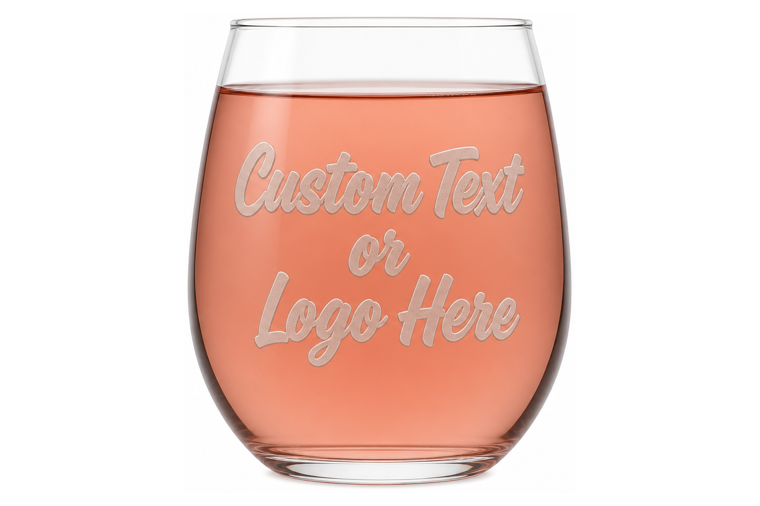 Add Custom Text or Logo Here | sandblast frost placeholder