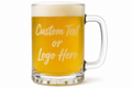 Add Custom Text or Logo Here | sandblast frost placeholder