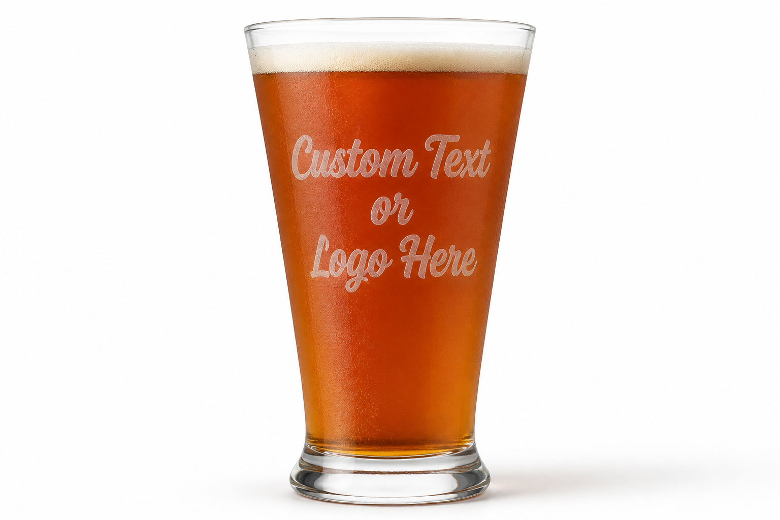 Add Custom Text or Logo Here | sandblast frost placeholder
