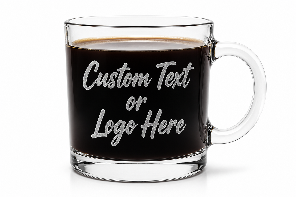 Add Custom Text or Logo Here | sandblast frost placeholder