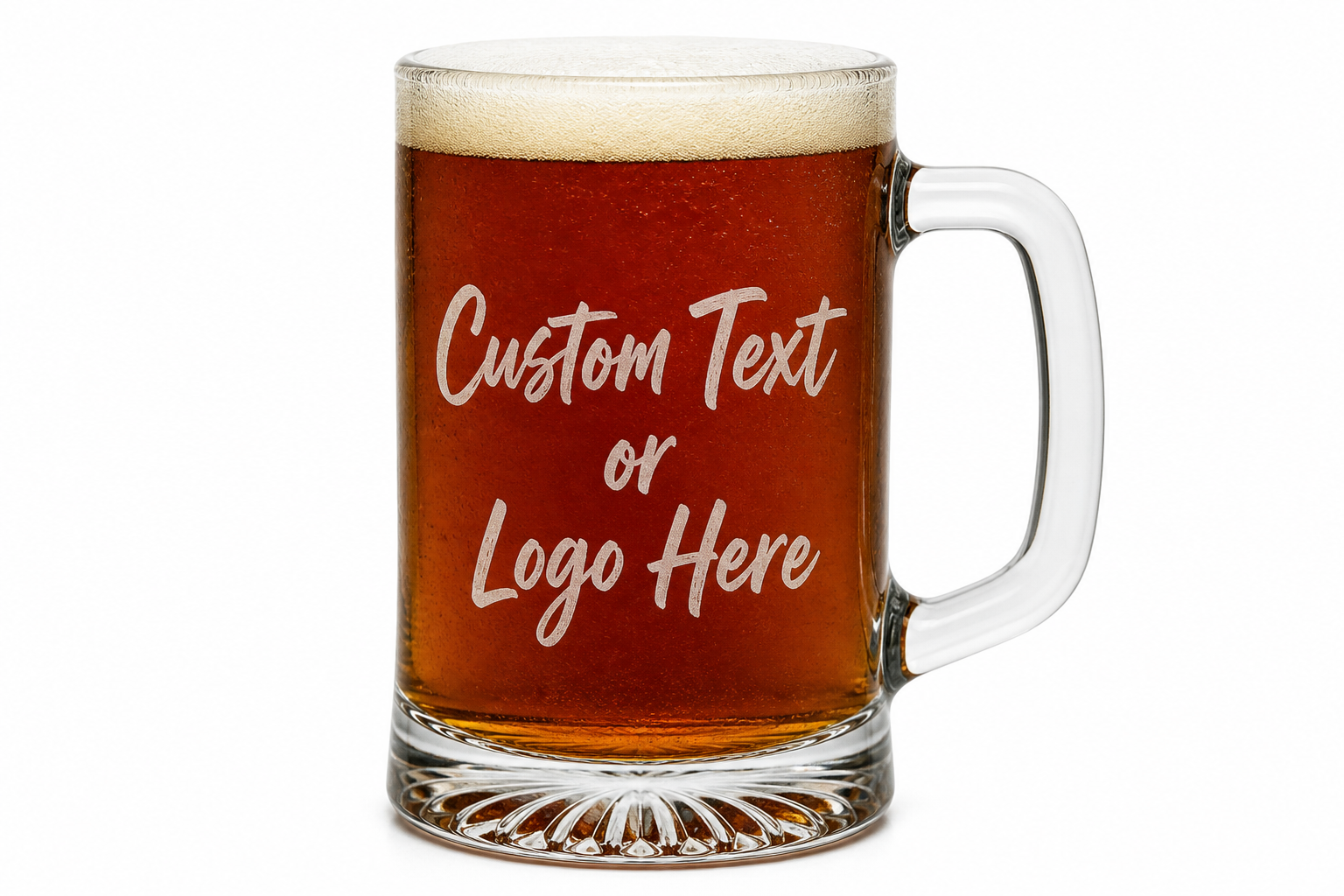 Add Custom Text or Logo Here | sandblast frost placeholder