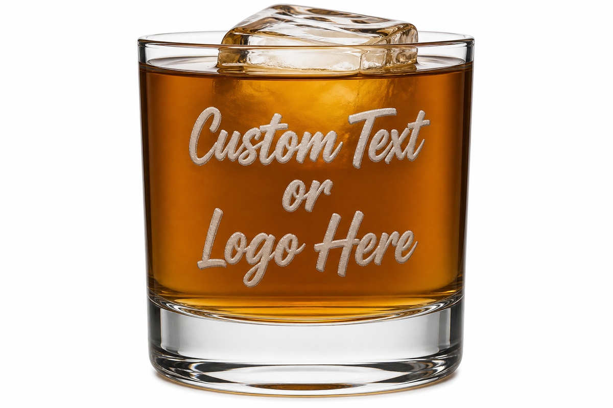 Add Custom Text or Logo Here | sandblast frost placeholder