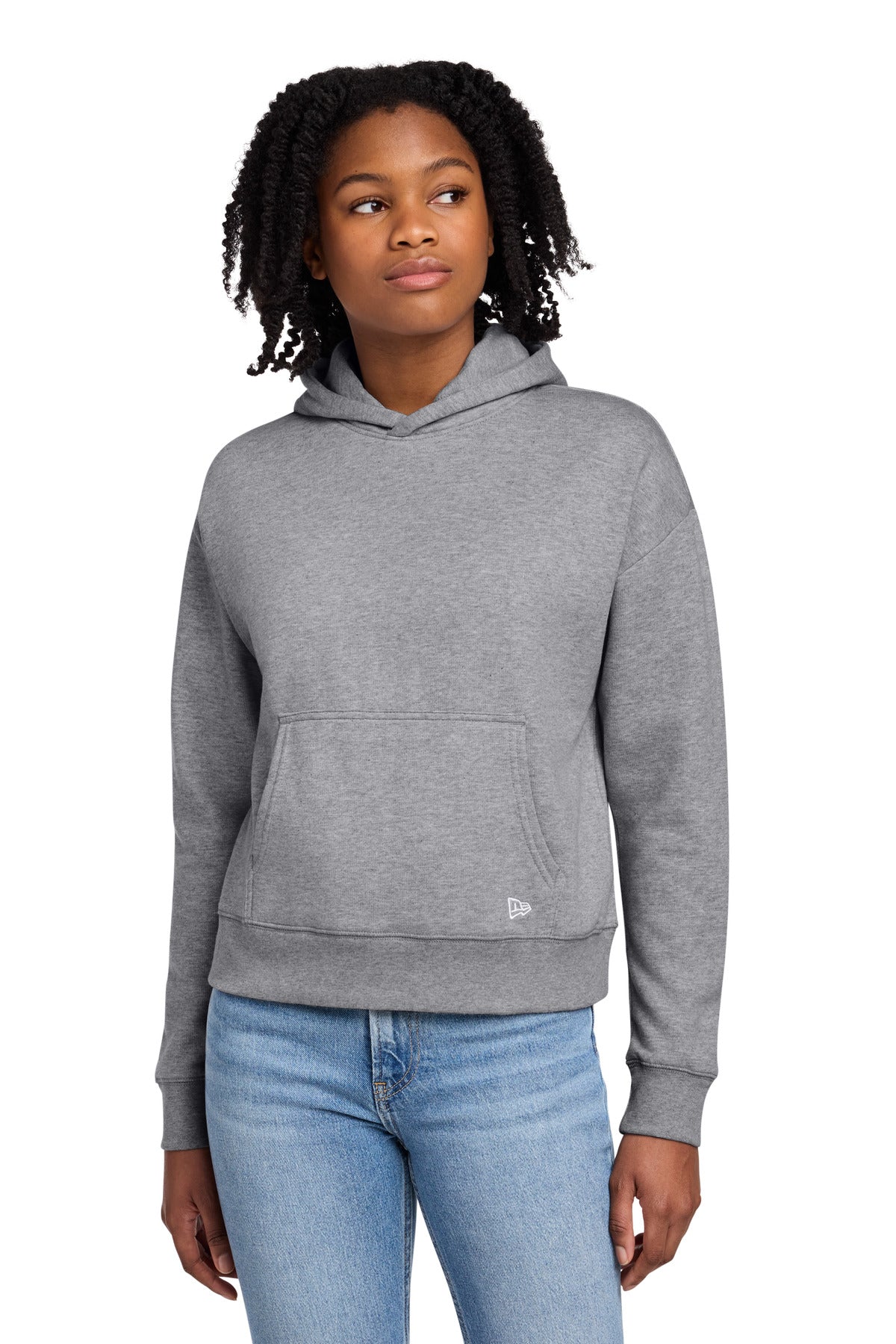 Custom Athletic Heather Women's Comeback Fleece Pullover Hoodie LNEA550, personalized by SanCanDo Swag in Argyle, TX
