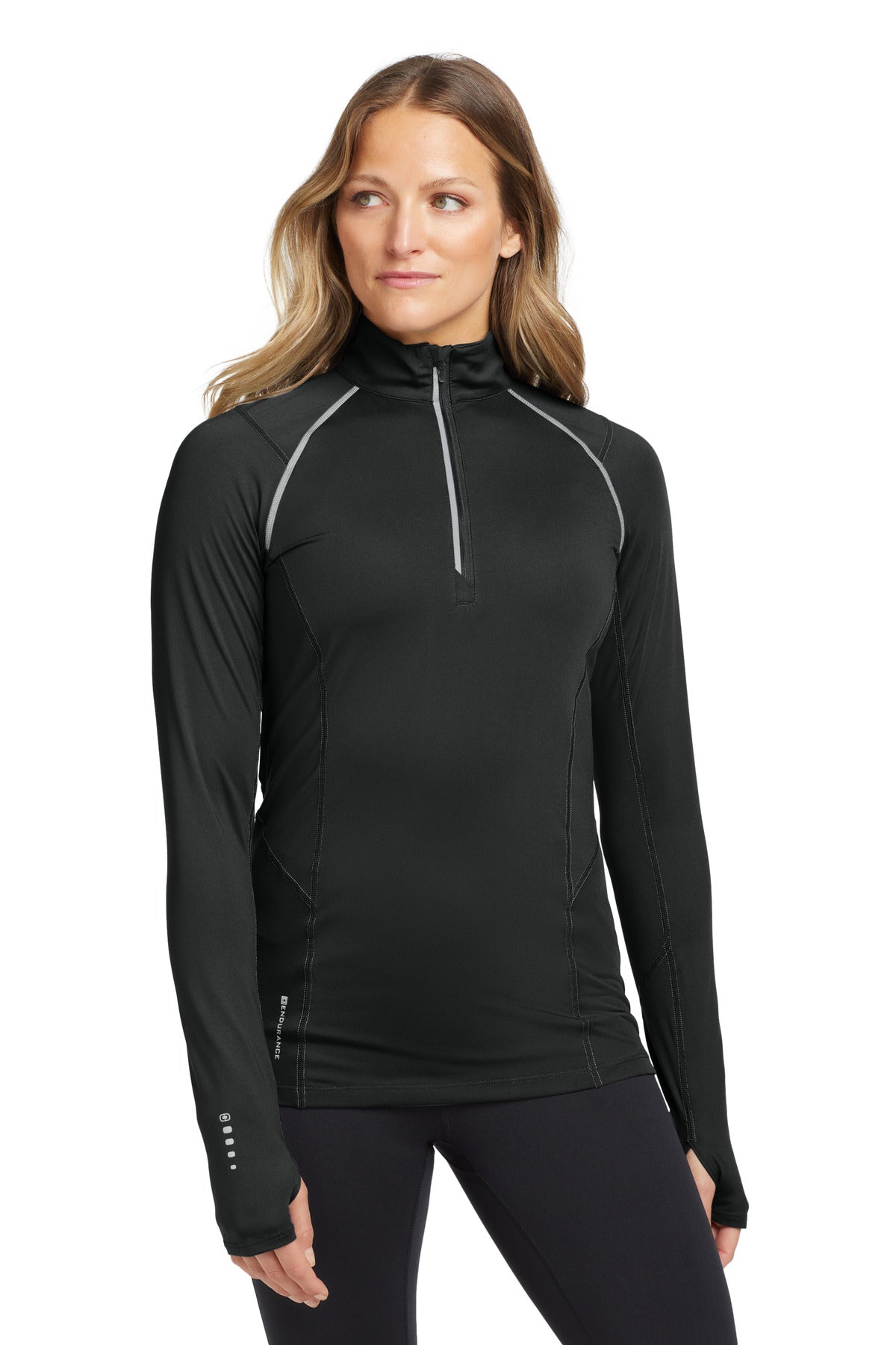 Custom Blacktop Women's Nexus 1/4-Zip Pullover LOE335, personalized by SanCanDo Swag in Argyle, TX