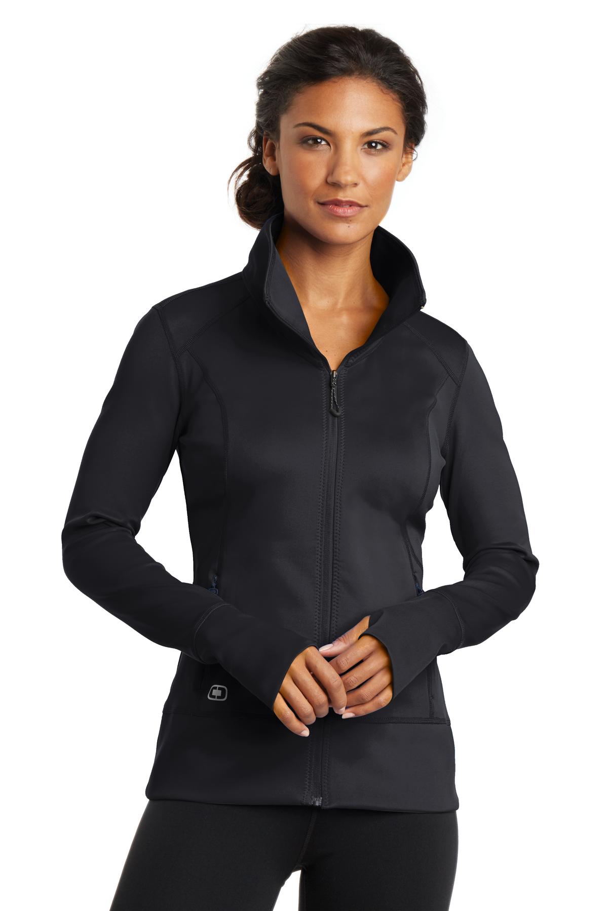 Custom Blacktop Women's Fulcrum Full-Zip LOE700, personalized by SanCanDo Swag in Argyle, TX