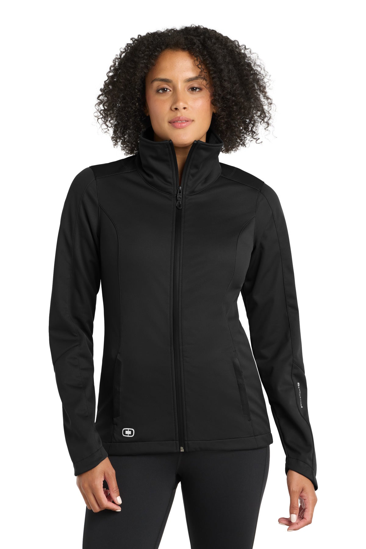 Custom Blacktop Women's Crux Soft Shell LOE720, personalized by SanCanDo Swag in Argyle, TX
