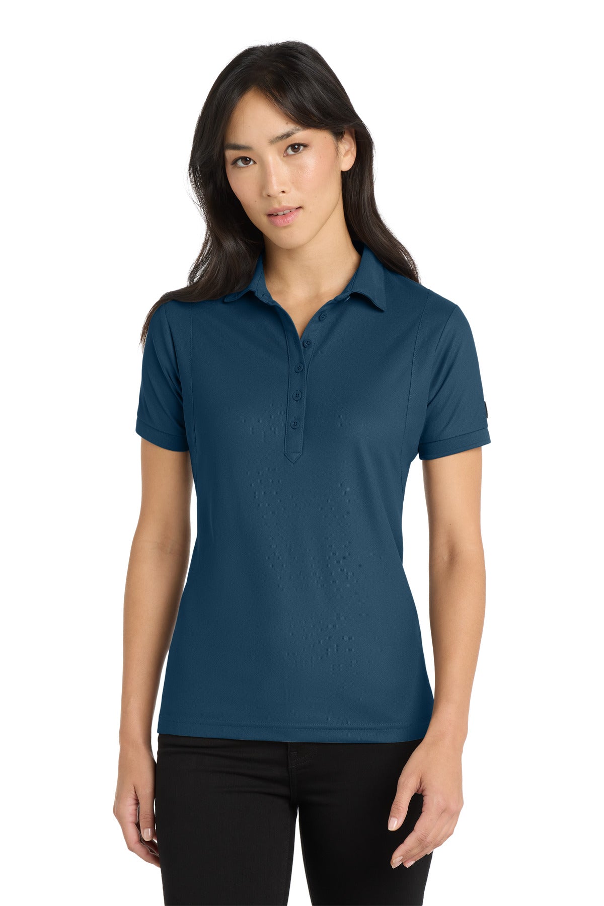 Custom Spar Blue Jewel Polo LOG101, personalized by SanCanDo Swag in Argyle, TX