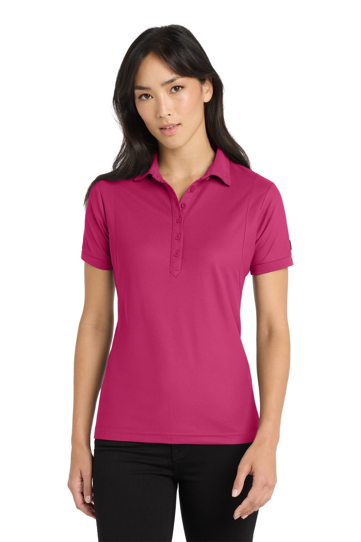 Custom Pink Crush Jewel Polo LOG101, personalized by SanCanDo Swag in Argyle, TX