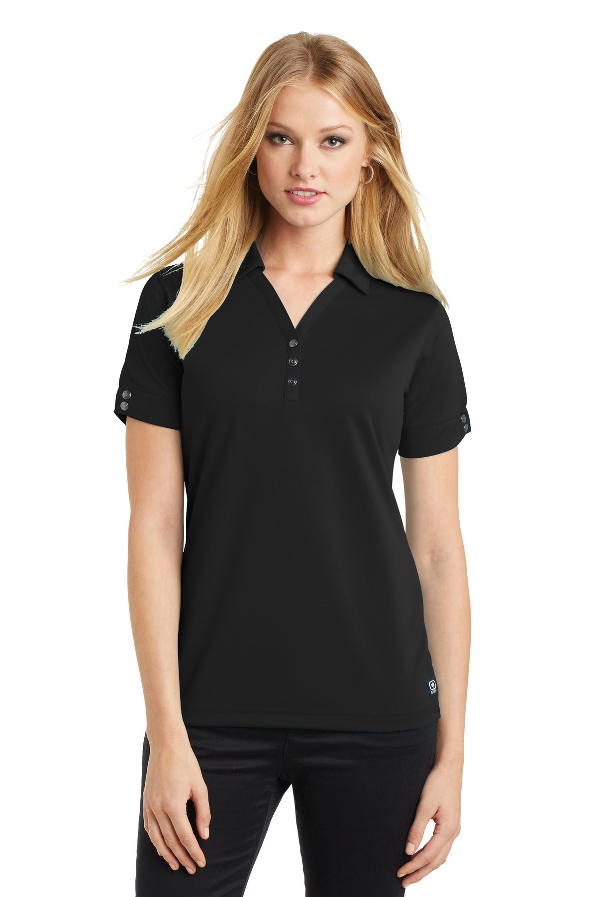 Custom Blacktop Glam Polo LOG105, personalized by SanCanDo Swag in Argyle, TX