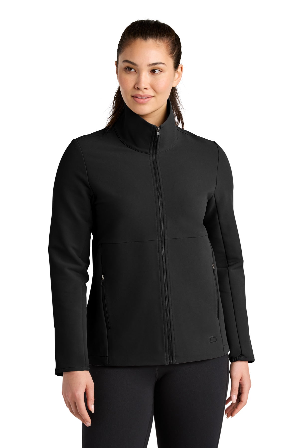 Custom Blacktop Women's Kinetic Soft Shell LOG740, personalized by SanCanDo Swag in Argyle, TX