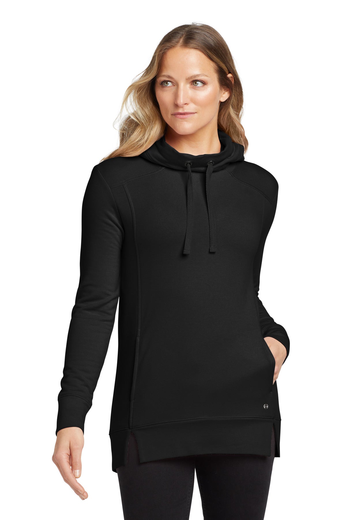 Custom Blacktop Women's Luuma Pullover Fleece Hoodie LOG810, personalized by SanCanDo Swag in Argyle, TX