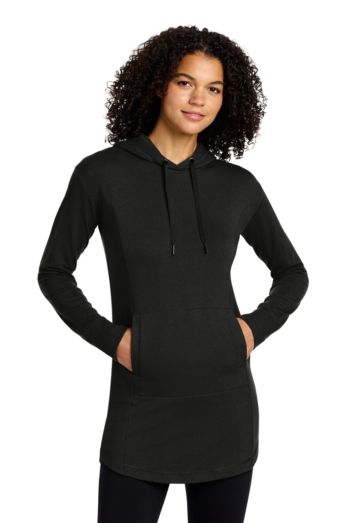 Custom Blacktop Women's Luuma Flex Tunic LOG827, personalized by SanCanDo Swag in Argyle, TX
