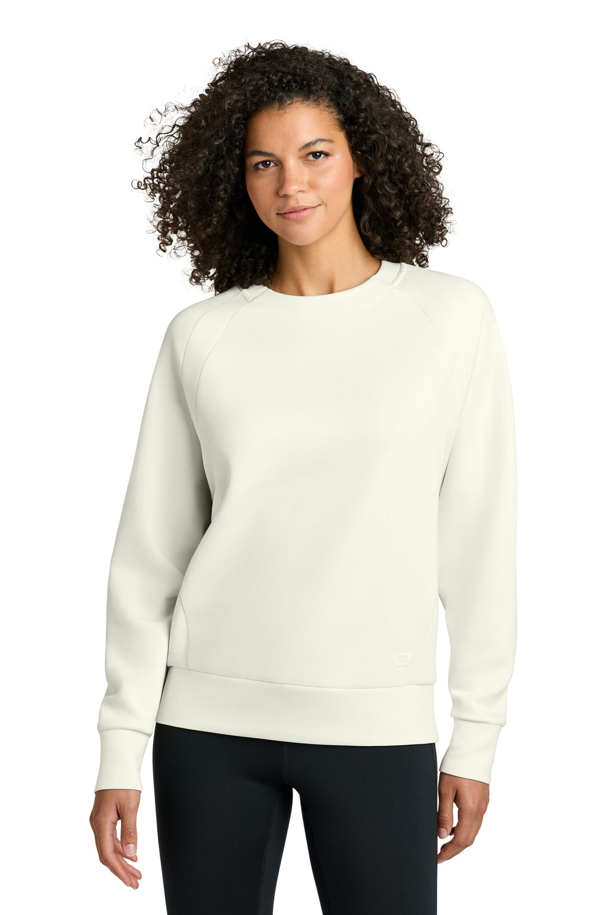 Custom Opal White Women's Transcend Pullover LOG863, personalized by SanCanDo Swag in Argyle, TX