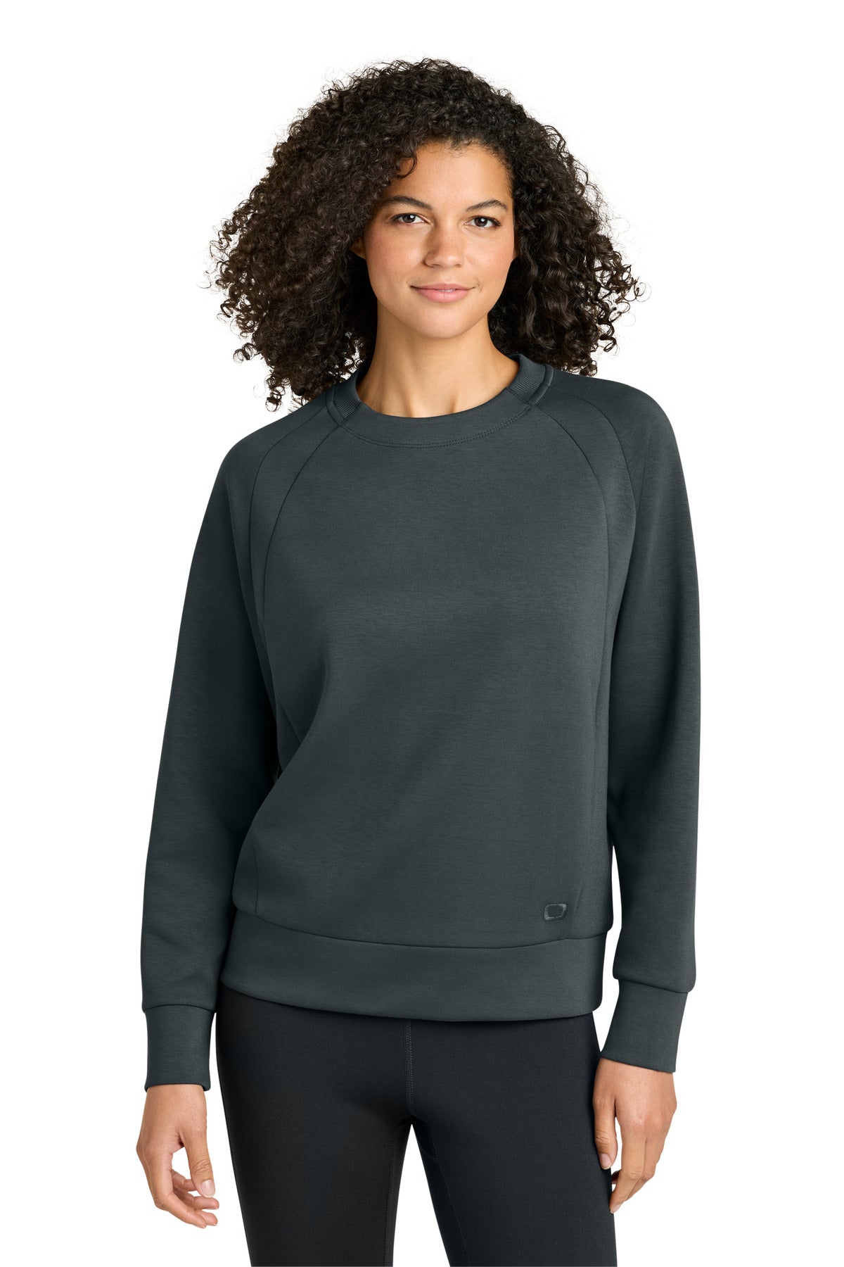 Custom Tarmac Grey Women's Transcend Pullover LOG863, personalized by SanCanDo Swag in Argyle, TX