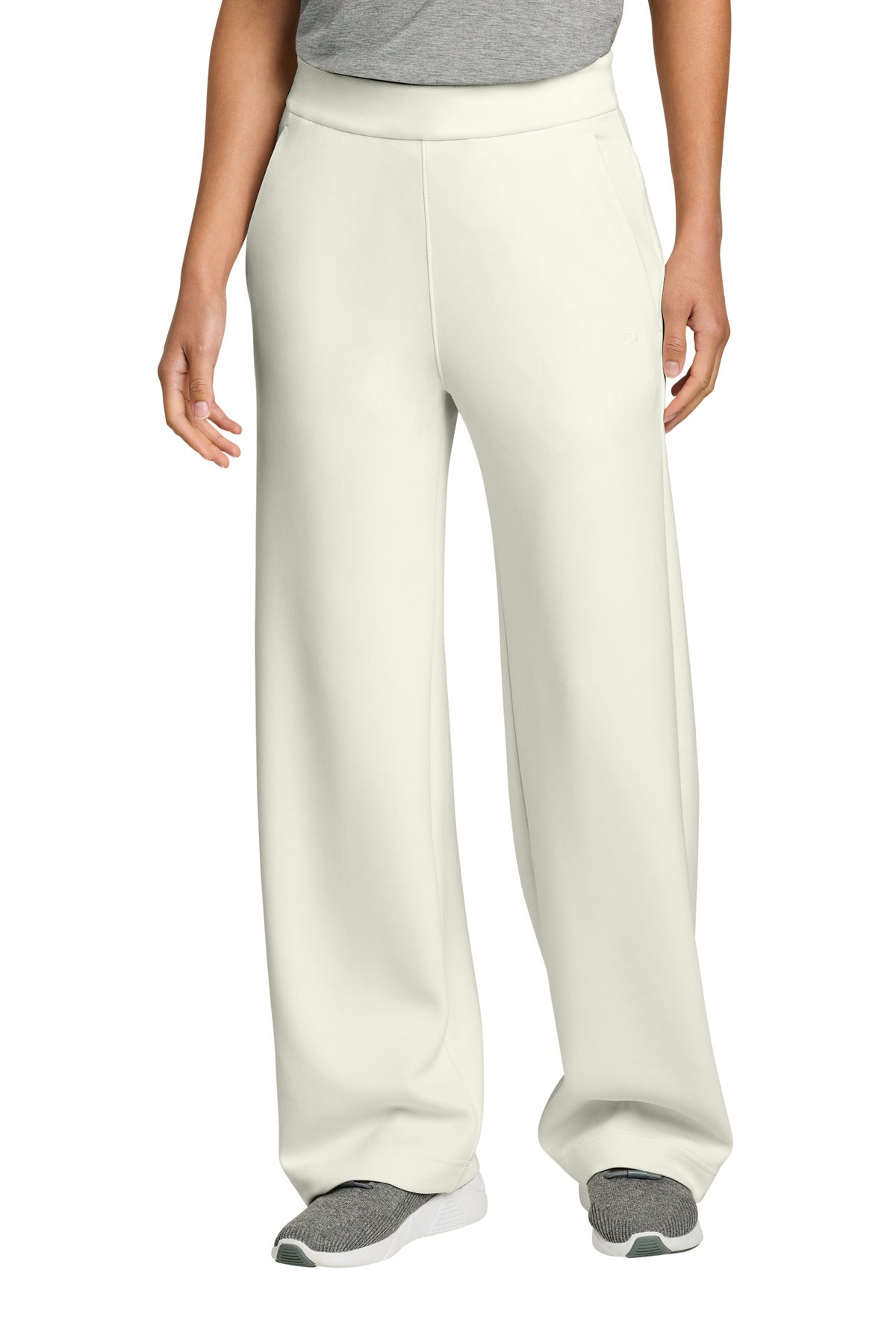 Custom Opal White Women's Transcend Pant LOG864, personalized by SanCanDo Swag in Argyle, TX
