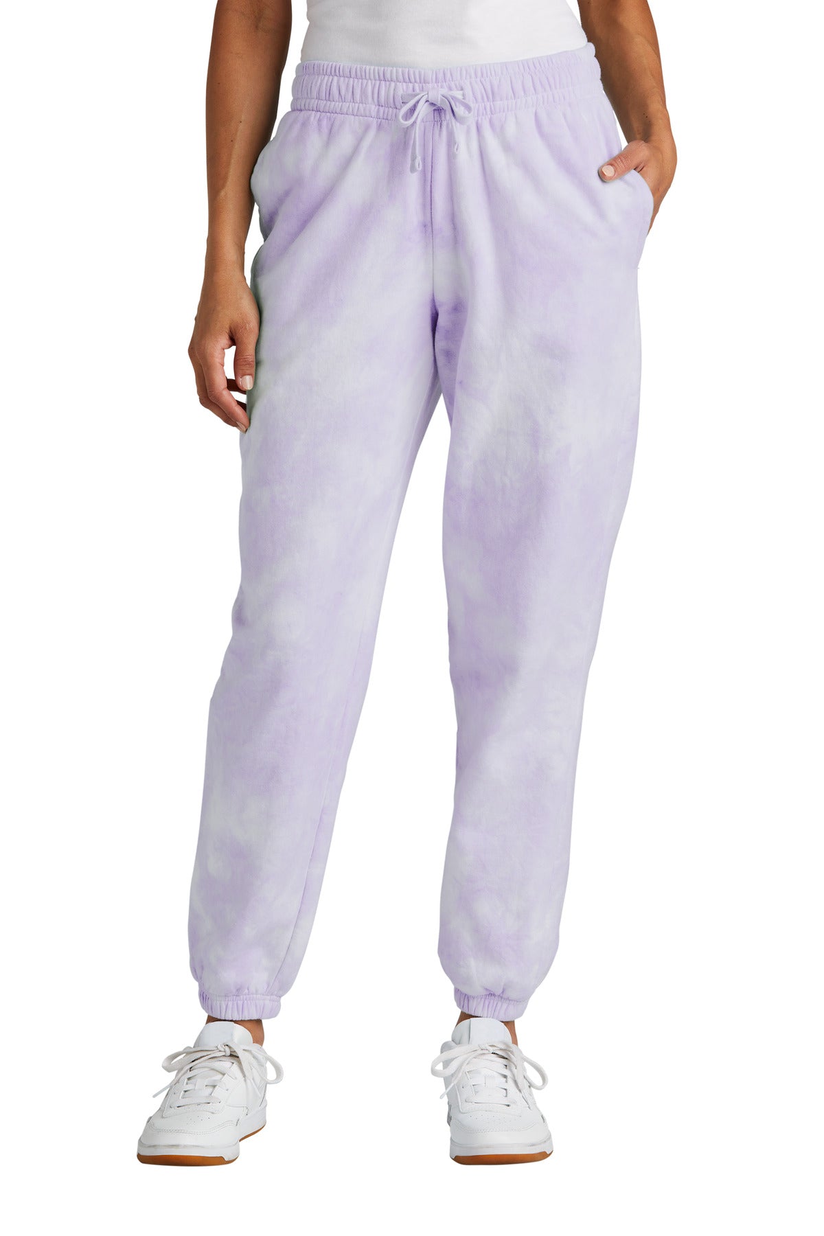 Custom Amethyst Beach Wash Cloud Tie-Dye Sweatpant LPC140P, personalized by SanCanDo Swag in Argyle, TX
